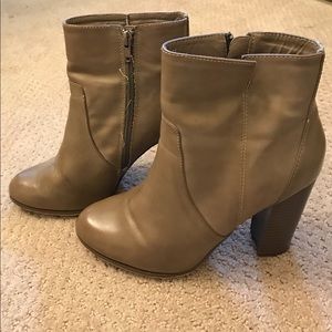 Taupe Booties